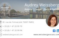 Carte de visite Audrey Weissberg